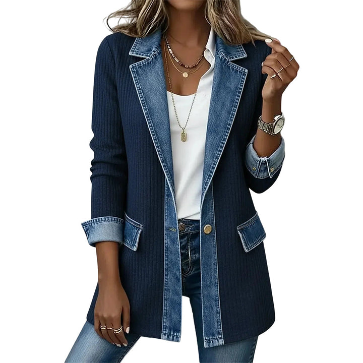 Ines™ | Veste patchwork élégante