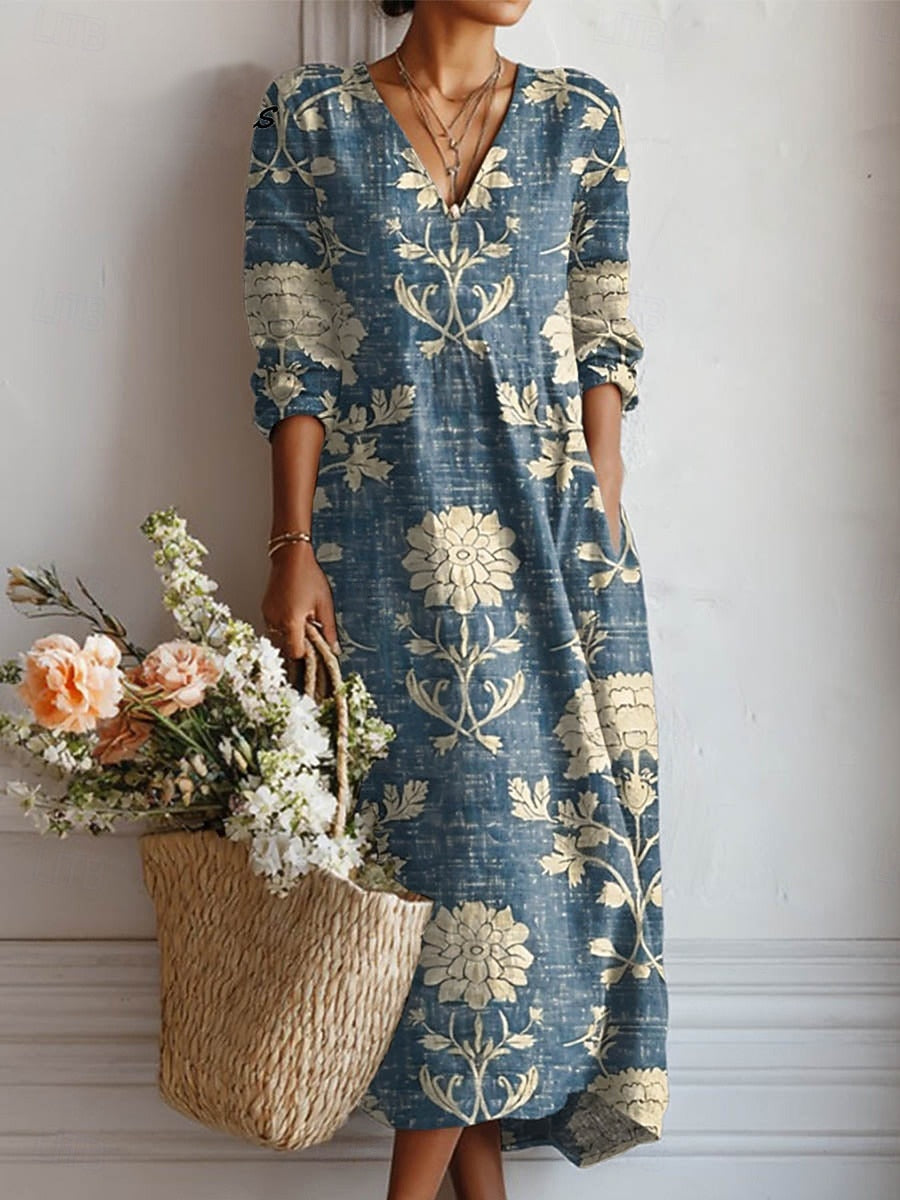 Élisabeth | Robe longue Willow Bloom