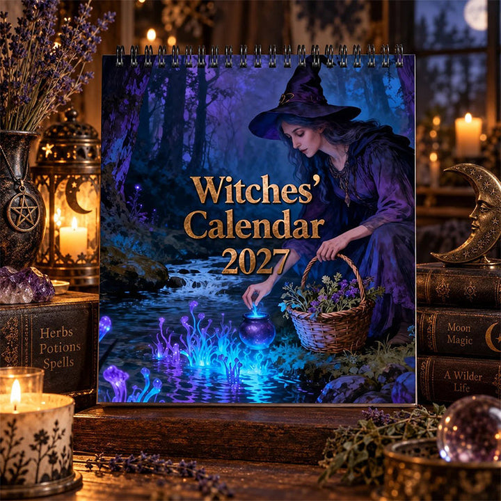 CALENDRIER MURAL 2027 – Sorcières Mystiques